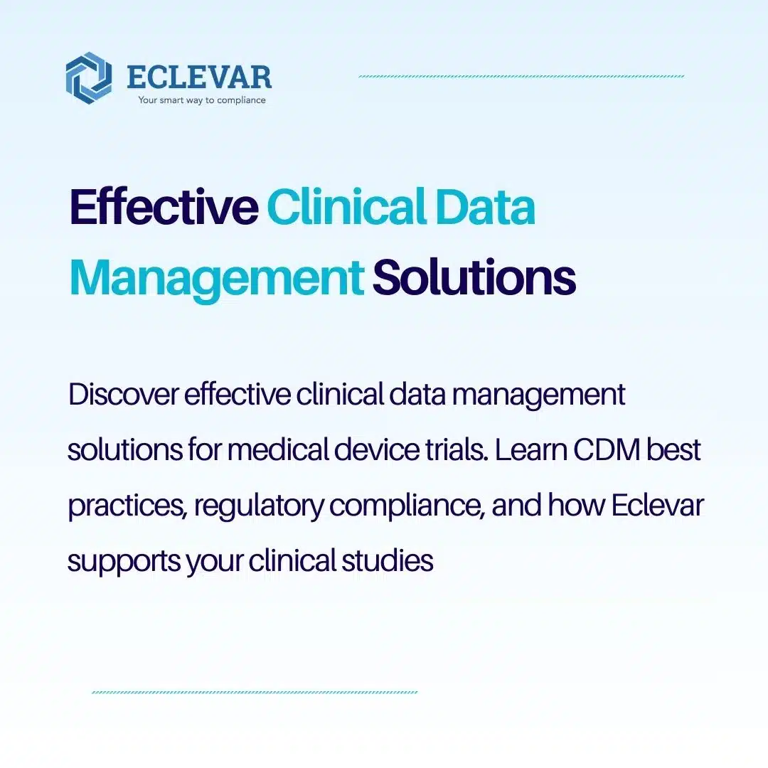Clinical data management for medical device clinical investigations under ISO 14155