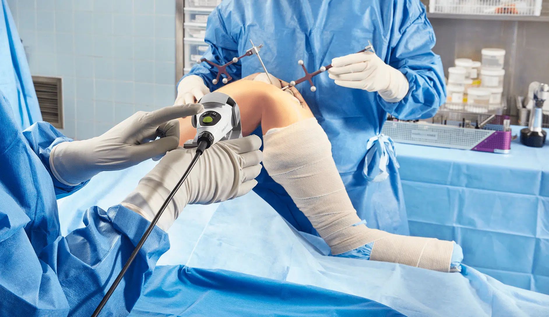 Joint replacement surgery in a European investigational site
